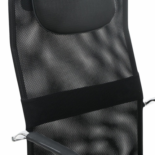 Кресло офисное Brabix Fit EX-514 сетка/ткань, черное 531949 фото 5